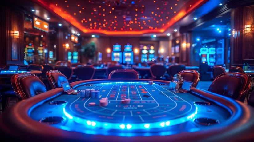 Slot game with bonus feature display
